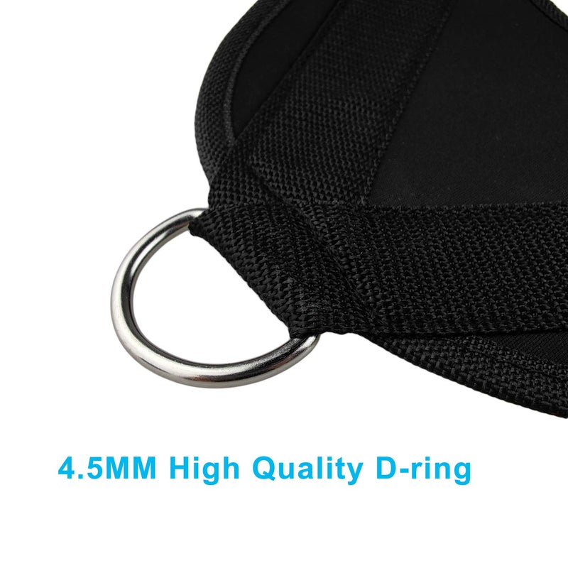 YCYU Ab Crunch Harness Cable Attachment Ab Exercise Cable Machine Gym Workout Abdominal Crunch Core Muscle Training Equipment - Image 5